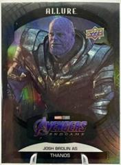 Josh Brolin as Thanos [Black Rainbow] #93 Marvel 2022 Allure Prices