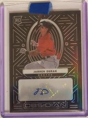 Jarren Duran Baseball Cards 2022 Panini Chronicles Obsidian Autographs Prices
