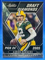 Aaron Rodgers #DD-6 Football Cards 2022 Panini Absolute Draft Diamonds Prices
