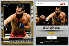 Jorge Masvidal [Gold] Ufc Cards 2022 Panini Instant UFC Paramount Prices