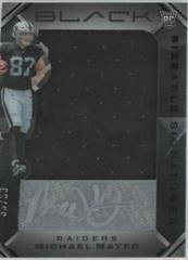 Michael Mayer #SSRJ-23 Football Cards 2023 Panini Black Sizeable Signatures Rookie Jersey Prices