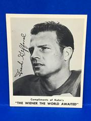 Frank Gifford Football Cards 1963 Kahn's Wieners Prices