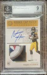 Najee Harris [Cap Patch Autograph Gold] #129 Football Cards 2021 Panini Encased Prices