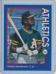 Rickey Henderson [Blue] #23 Baseball Cards 2022 Topps Archives Snapshots Prices