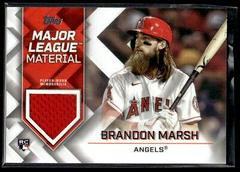 Brandon Marsh Baseball Cards 2022 Topps Update Major League Material Relics Prices