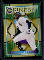 Luis Robert [Gold] #110 Baseball Cards 2022 Topps Finest Flashback Prices