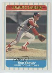 Tom Seaver Baseball Cards 1986 Fleer League Leaders Prices