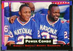 emmitt smith Football Cards 1993 Pro Set Power Combos Prices
