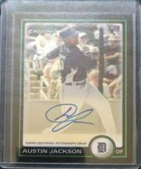Austin Jackson [Autograph] Baseball Cards 2010 Bowman Chrome Prices