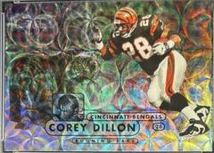 Corey Dillon [Precious Metal Gems] Football Cards 1998 Metal Universe Prices