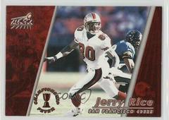 Jerry Rice [Red] #42 Football Cards 1998 Pacific Aurora Championship Fever Prices