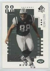 Anthony Becht Football Cards 2000 SP Authentic Prices