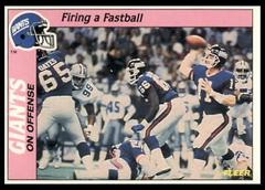 Firing a Fastball Offense #43 Football Cards 1988 Fleer Team Action Prices