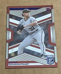 Brandon Pfaadt [Blue] #6 Baseball Cards 2023 Panini Chronicles Elite Prices