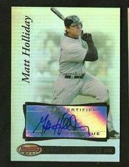 Matt Holliday [Autograph] Baseball Cards 2007 Bowman's Best Prices
