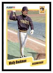 Wally Backman #U-47 Baseball Cards 1990 Fleer Update Prices