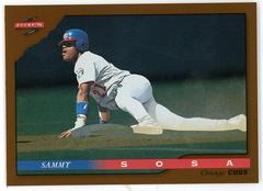 Sammy Sosa [Series 2] Baseball Cards 1996 Score Dugout Collection Prices