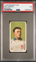 Bill Dahlen [Boston] #NNO Baseball Cards 1909 T206 Piedmont 350 Prices