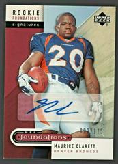 Maurice Clarett [Autograph] #224 Football Cards 2005 Upper Deck Foundations Prices