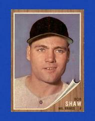 Bob Shaw #109 Baseball Cards 1962 Topps Prices