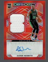 Aaron Nesmith [Jersey Autograph Red] #229 Basketball Cards 2020 Panini Obsidian Prices