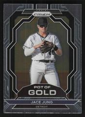 Jace Jung Baseball Cards 2023 Panini Prizm Pot of Gold Prices