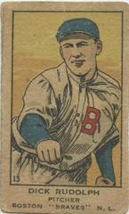 Dick Rudolph [Hand Cut] Baseball Cards 1919 W514 Prices