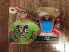 John Cena [Bronze] Wrestling Cards 2019 Topps WWE Road to Wrestlemania Shirt Relics Prices