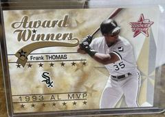 Frank Thomas #283 Baseball Cards 2002 Leaf Rookies & Stars Prices