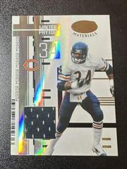 Walter Payton [Mirror White Materials] #124 Football Cards 2005 Leaf Certified Materials Prices