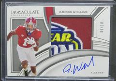 Jameson Williams [Patch Autograph Bowl Logo 1] #73 Football Cards 2022 Panini Immaculate Collegiate Prices