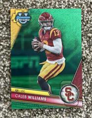 Caleb Williams [Green] #1 Football Cards 2023 Bowman Chrome University Prices