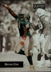 Bryan Cox #88 Football Cards 1993 Playoff Prices