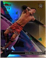 Akira Tozawa [Gold] Wrestling Cards 2021 Topps Finest WWE Prices