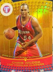 Chris Wilcox [Gold Refractor] #73 Basketball Cards 2002 Topps Pristine Prices