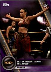 Shayna Baszler Escapes Rhea Ripley [Purple] #81 Wrestling Cards 2020 Topps WWE Women's Division Prices