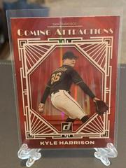 Kyle Harrison Baseball Cards 2023 Panini Donruss Coming Attractions Prices