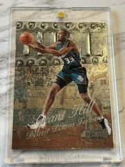 Grant Hill #50 Basketball Cards 1998 Metal Universe Prices