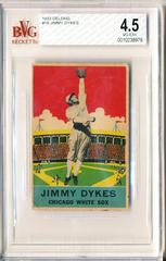 Jimmy Dykes Baseball Cards 1933 DeLong Prices