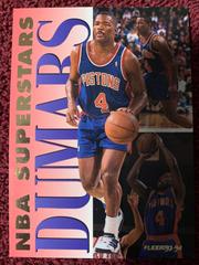 Joe Dumars #5 Basketball Cards 1993 Fleer NBA Superstars Prices