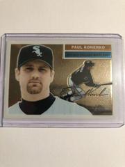 Paul Konerko #40 Baseball Cards 2005 Topps Heritage Chrome Prices
