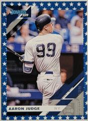 Aaron Judge [Independence Day] #121 Baseball Cards 2019 Panini Donruss Prices