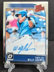 Willy Adames Baseball Cards 2018 Panini Donruss Optic Rated Prospect Signatures Prices