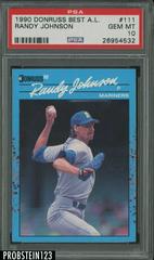 Randy Johnson #111 Baseball Cards 1990 Donruss Best AL Prices