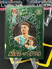 LaMelo Ball [Emerald] Basketball Cards 2021 Panini Illusions King of Cards Prices