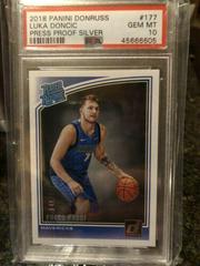 Luka Doncic [Press Proof Silver] #177 Basketball Cards 2018 Panini Donruss Prices