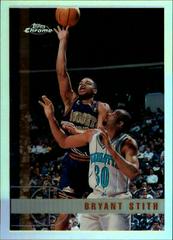 Bryant Stith #50 Basketball Cards 1997 Topps Chrome Prices