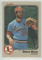 Steve Mura Baseball Cards 1983 Fleer Prices
