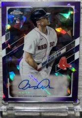 Bobby Dalbec [Purple] Baseball Cards 2021 Topps Chrome Sapphire Rookie Autographs Prices