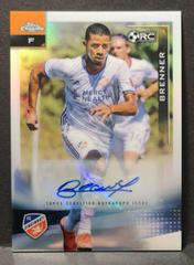 Brenner [Autograph Red Wave Refractor] Soccer Cards 2021 Topps Chrome MLS Prices